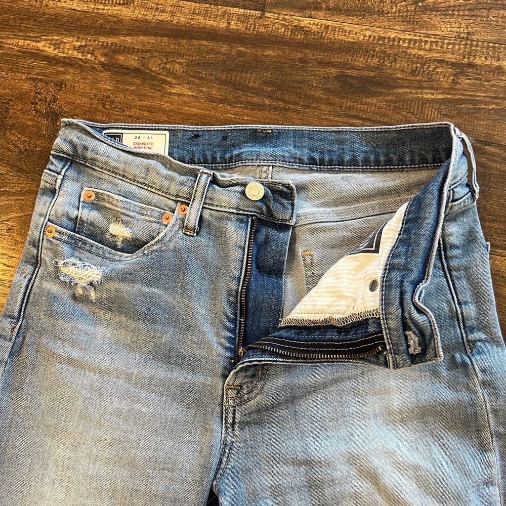 Gap Cigarette Jeans
